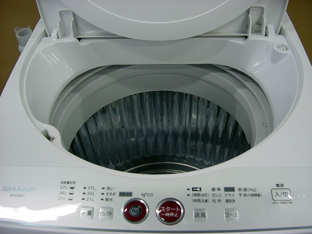 ④ SHARP ES-GE55L 洗濯機 5.5kg